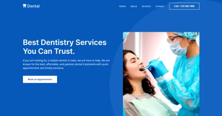 Digital Mirum - Dentist Website